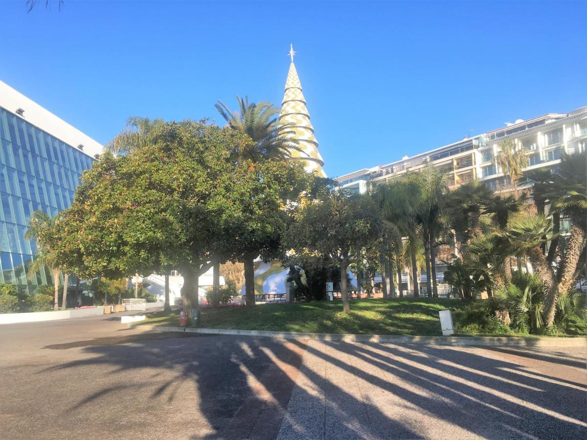 T2 Proche De La Gare, A 10 Minutes A Pieds De La Croisette, Piscine & Parking Dans Residence De Haut Standing 戛纳 外观 照片