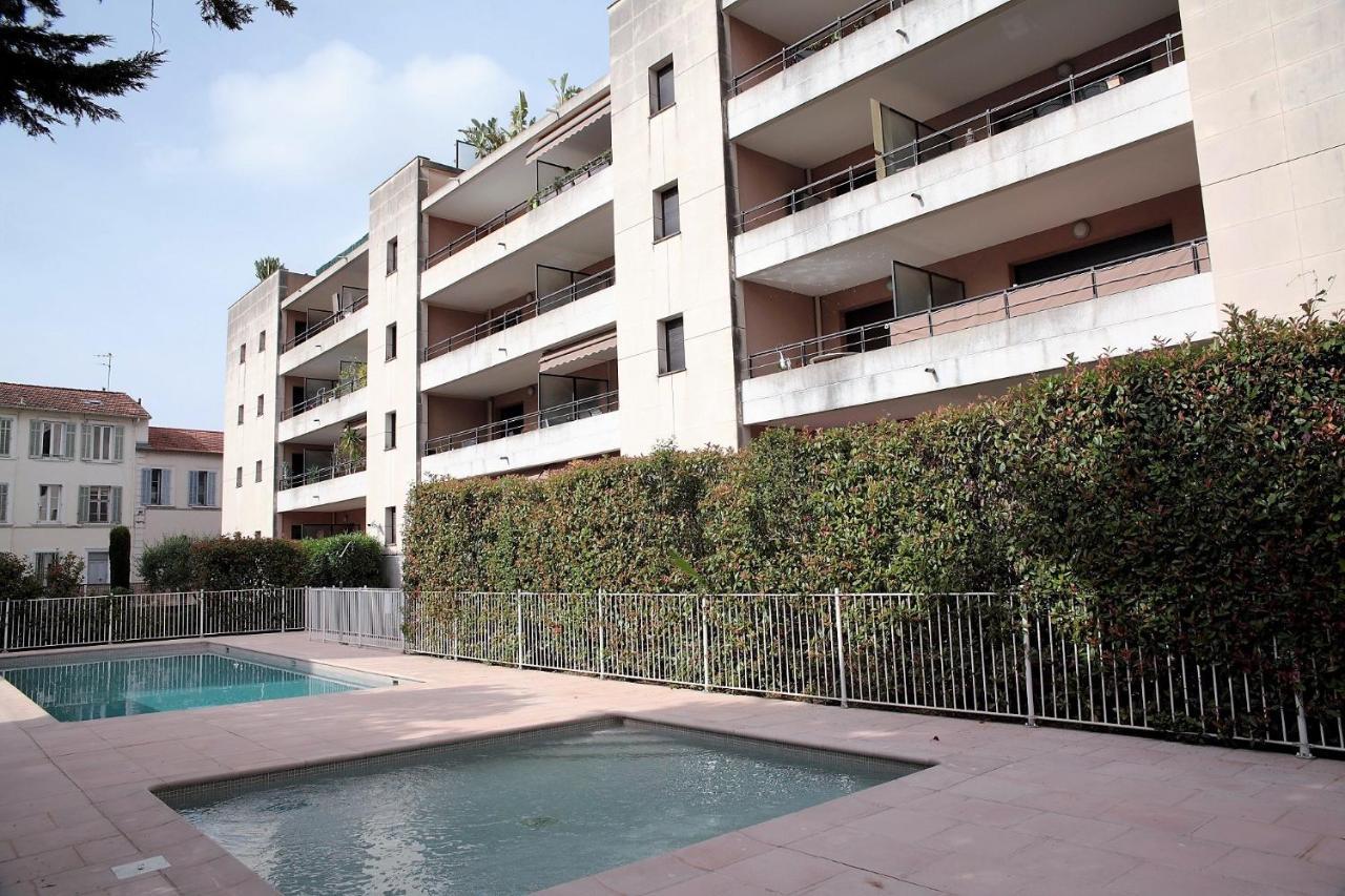 T2 Proche De La Gare, A 10 Minutes A Pieds De La Croisette, Piscine & Parking Dans Residence De Haut Standing 戛纳 外观 照片